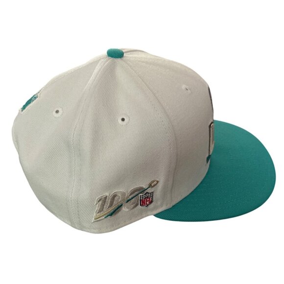 New Era NFL Super Bowl LIV 9Fifty Snapback Cap White/Teal - Picture 4 of 8